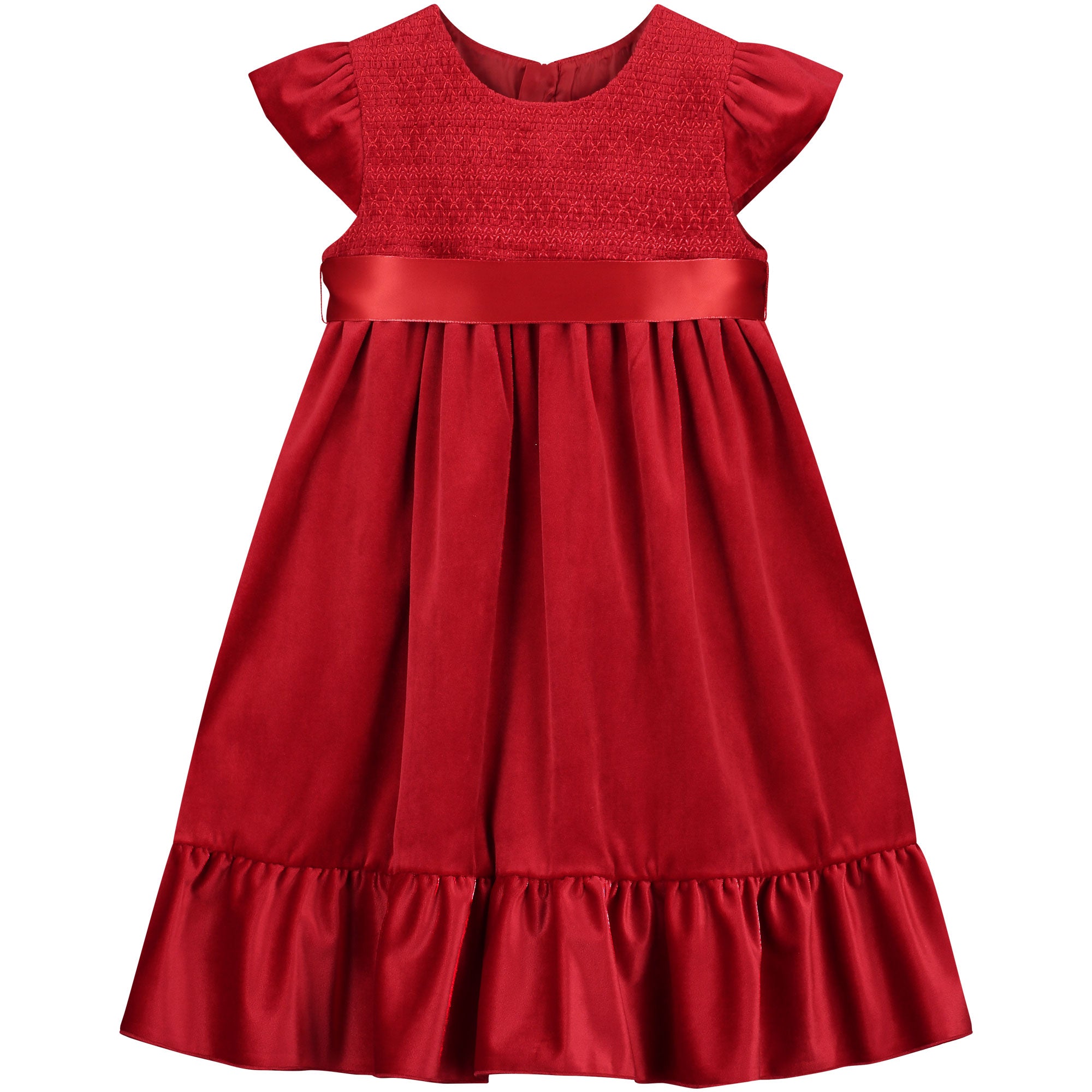 Red party dress 2024 for baby girl