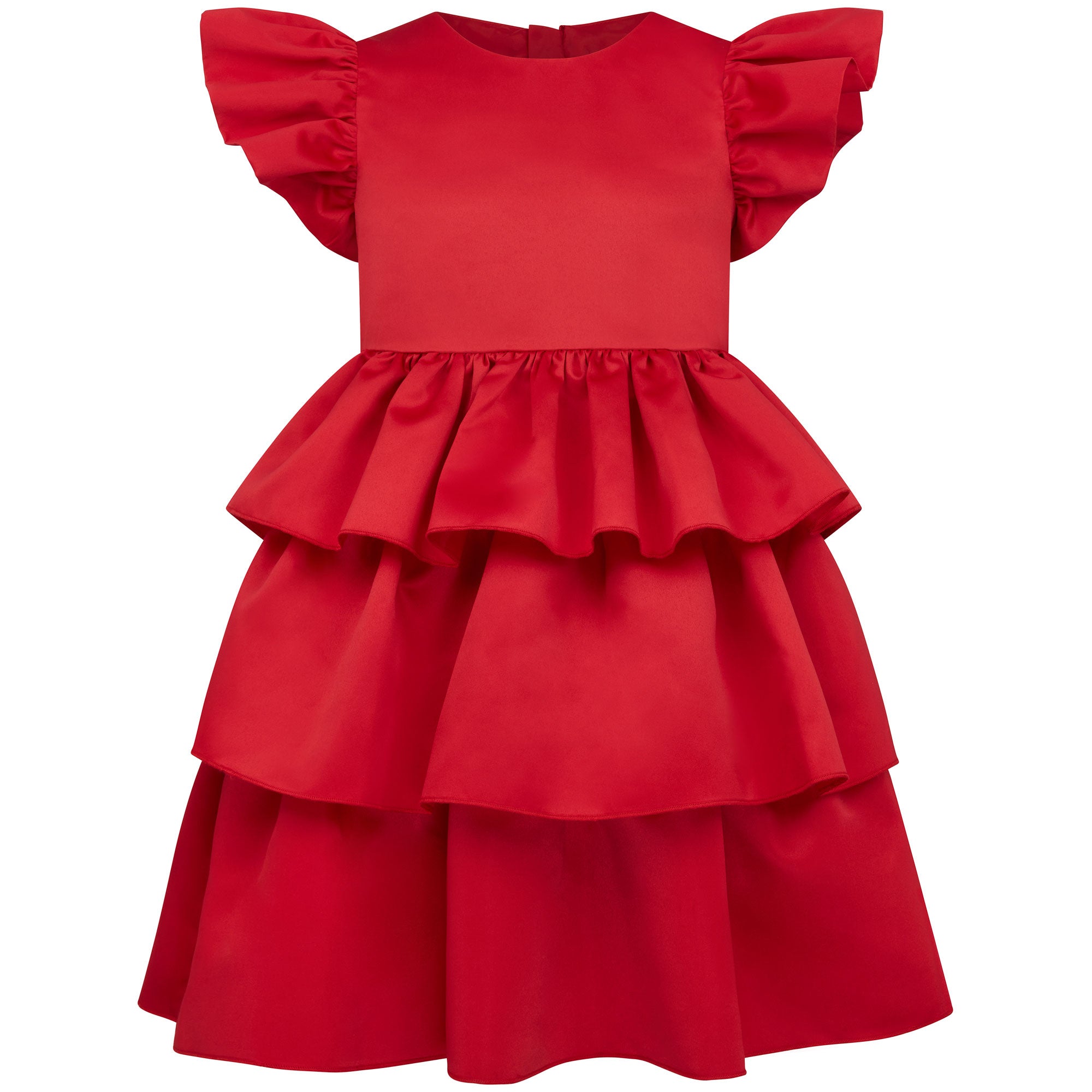 Girls Casual Stretchable Ruffle Dress in Delhi at best price by Sunny  Garments - Justdial